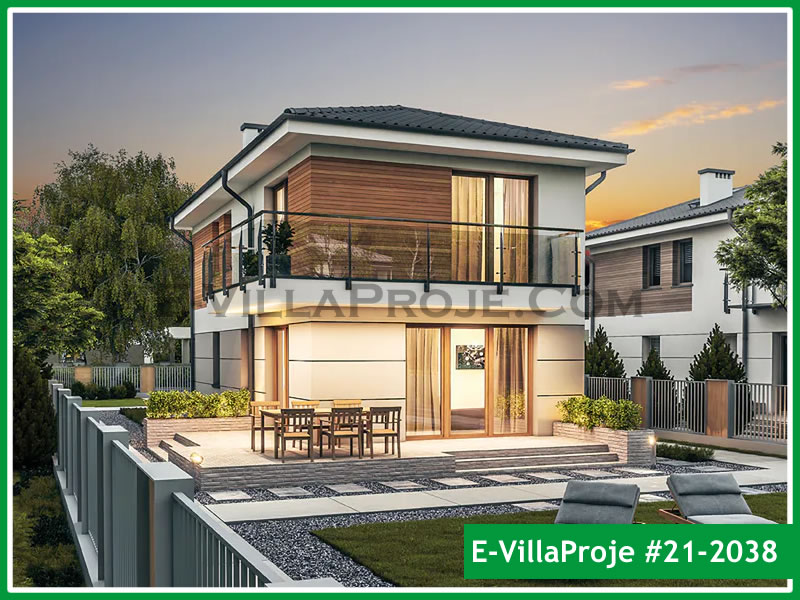 Ev Villa Proje #21 – 2038 Ev Villa Projesi Model Detayları