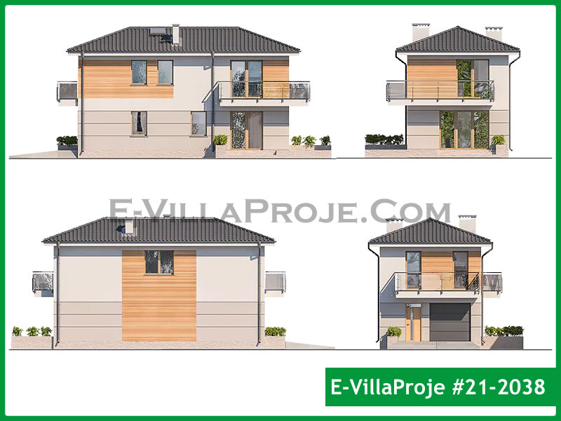 Ev Villa Proje #21 – 2038 Ev Villa Projesi Model Detayları