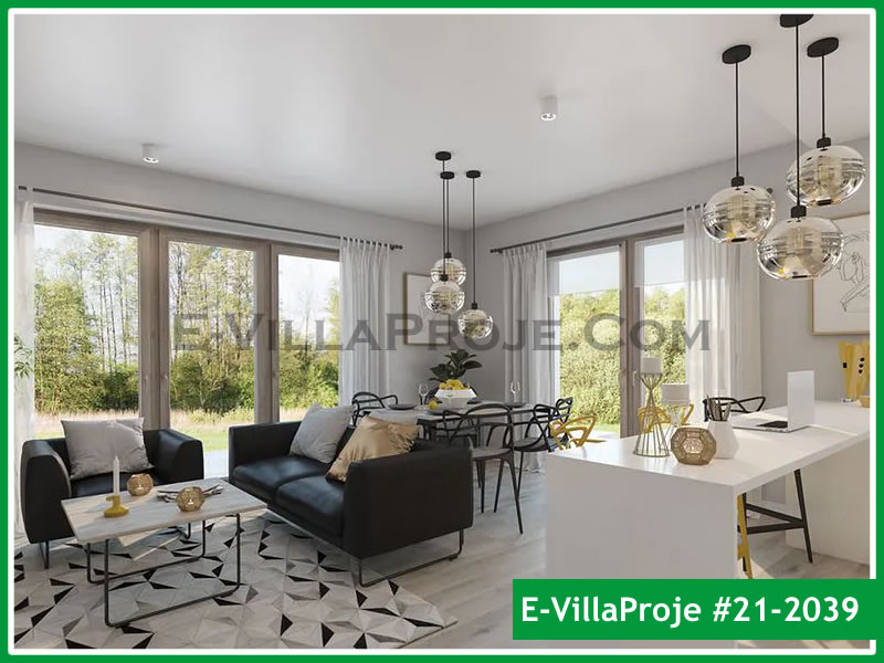 Ev Villa Proje #21 – 2039 Ev Villa Projesi Model Detayları