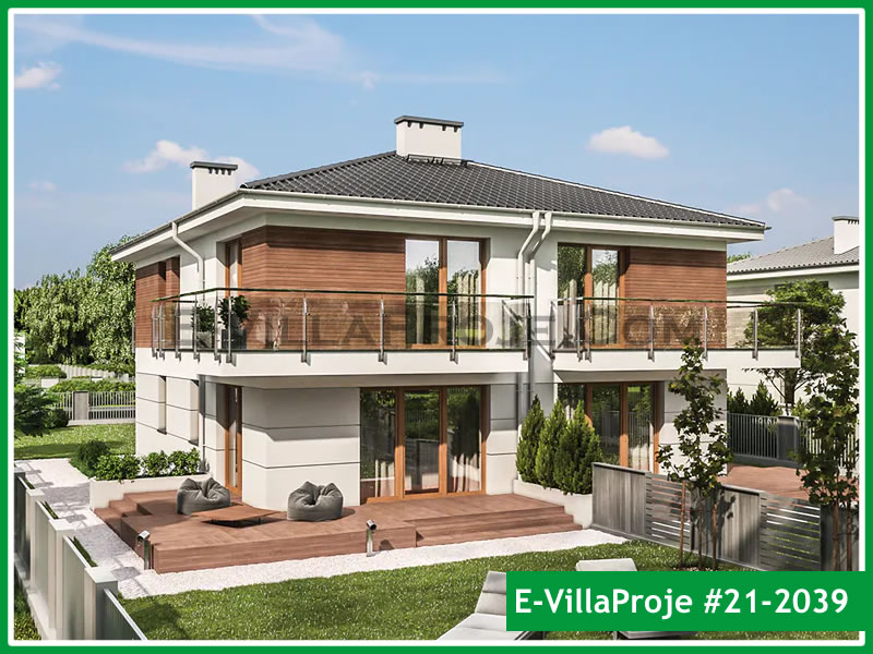 Ev Villa Proje #21 – 2039 Ev Villa Projesi Model Detayları