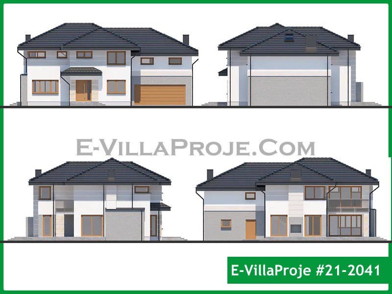 Ev Villa Proje #21 – 2041 Ev Villa Projesi Model Detayları