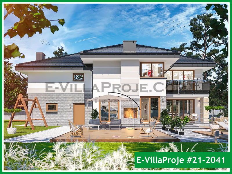 Ev Villa Proje #21 – 2041 Ev Villa Projesi Model Detayları