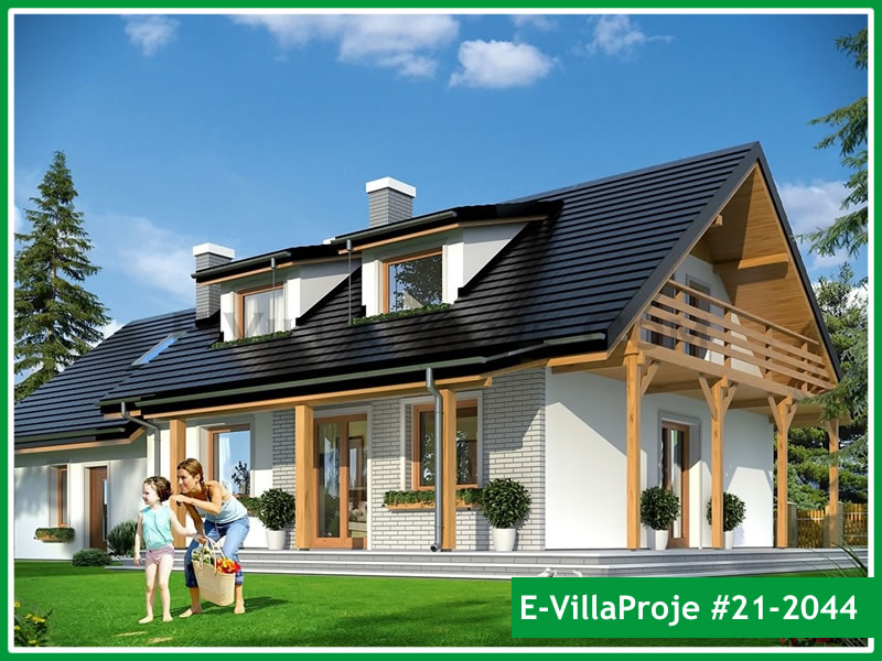 Ev Villa Proje #21 – 2044 Ev Villa Projesi Model Detayları