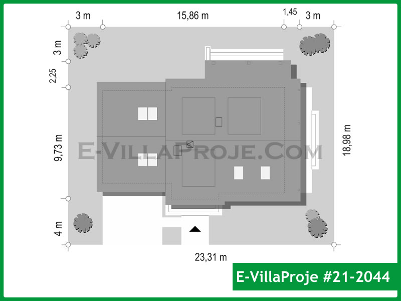 Ev Villa Proje #21 – 2044 Ev Villa Projesi Model Detayları