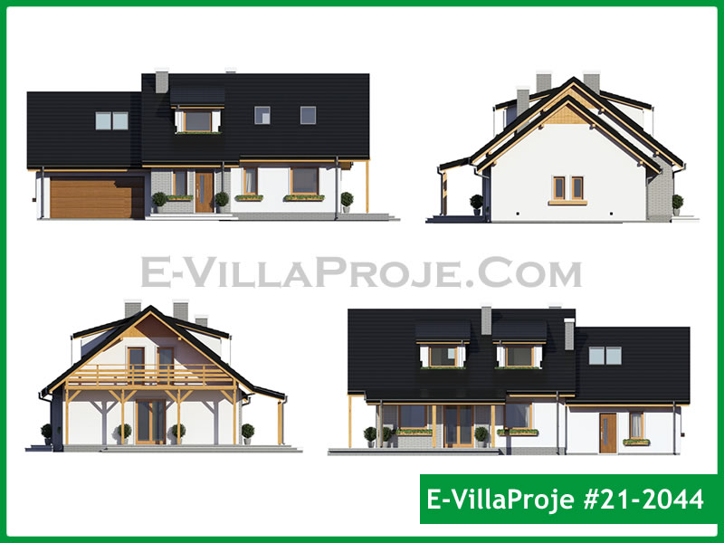 Ev Villa Proje #21 – 2044 Ev Villa Projesi Model Detayları