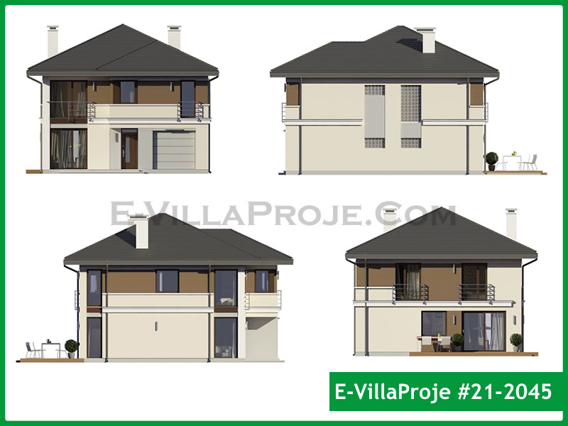 Ev Villa Proje #21 – 2045 Ev Villa Projesi Model Detayları