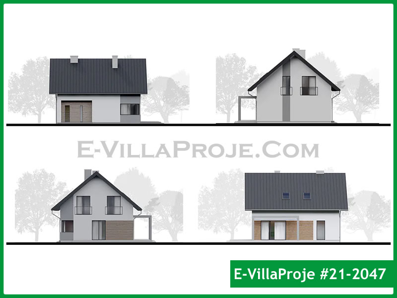 Ev Villa Proje #21 – 2047 Ev Villa Projesi Model Detayları