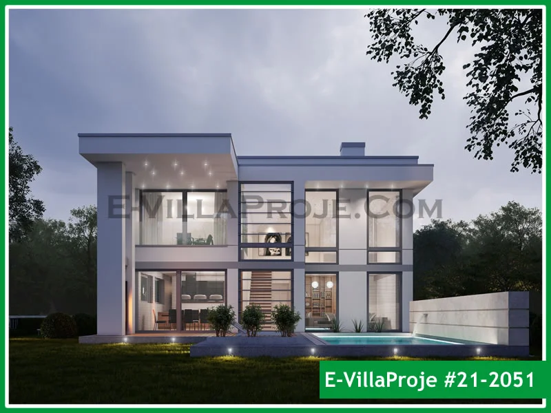 Ev Villa Proje #21 – 2051 Villa Proje Detayları