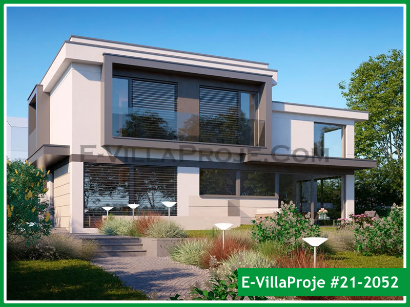 Ev Villa Proje #21 – 2052 Ev Villa Projesi Model Detayları