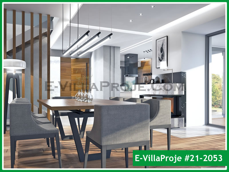 Ev Villa Proje #21 – 2053 Ev Villa Projesi Model Detayları