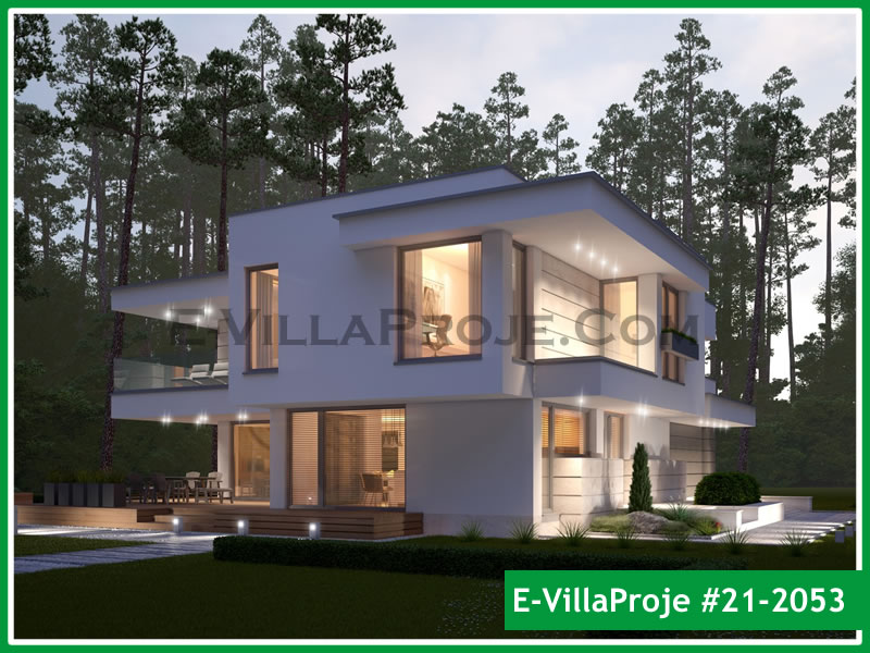Ev Villa Proje #21 – 2053 Ev Villa Projesi Model Detayları