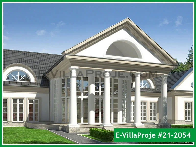 Ev Villa Proje #21 – 2054 Ev Villa Projesi Model Detayları