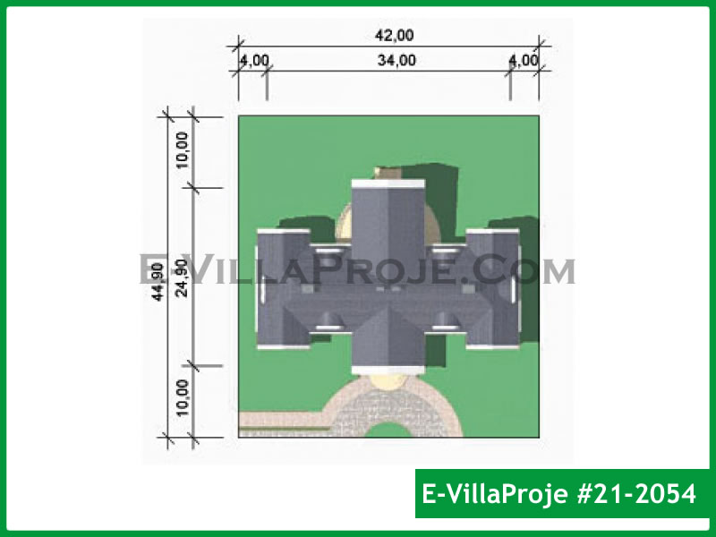 Ev Villa Proje #21 – 2054 Ev Villa Projesi Model Detayları