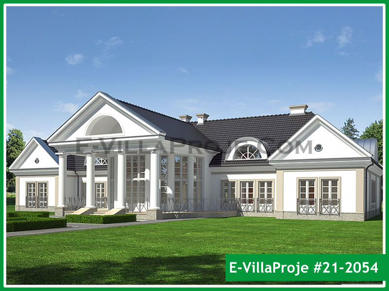 Ev Villa Proje #21 – 2054 Ev Villa Projesi Model Detayları