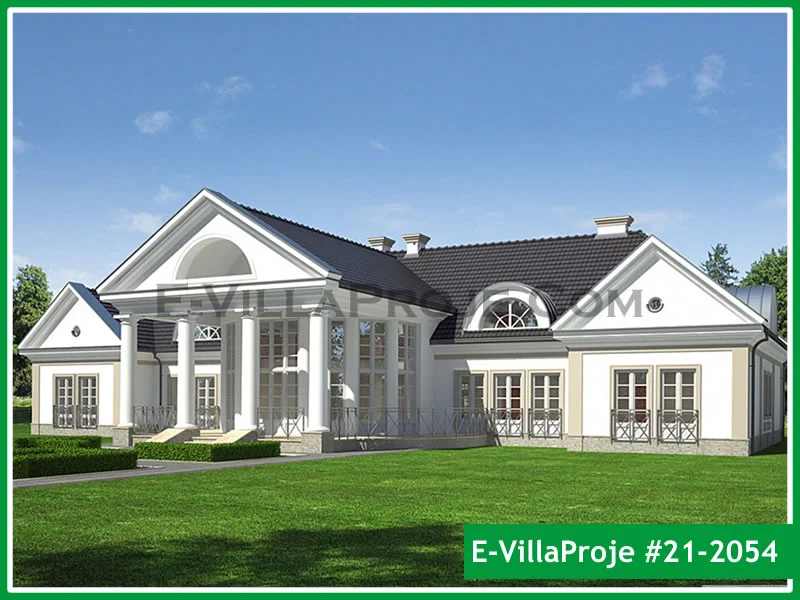 Ev Villa Proje #21 – 2054 Ev Villa Projesi Model Detayları