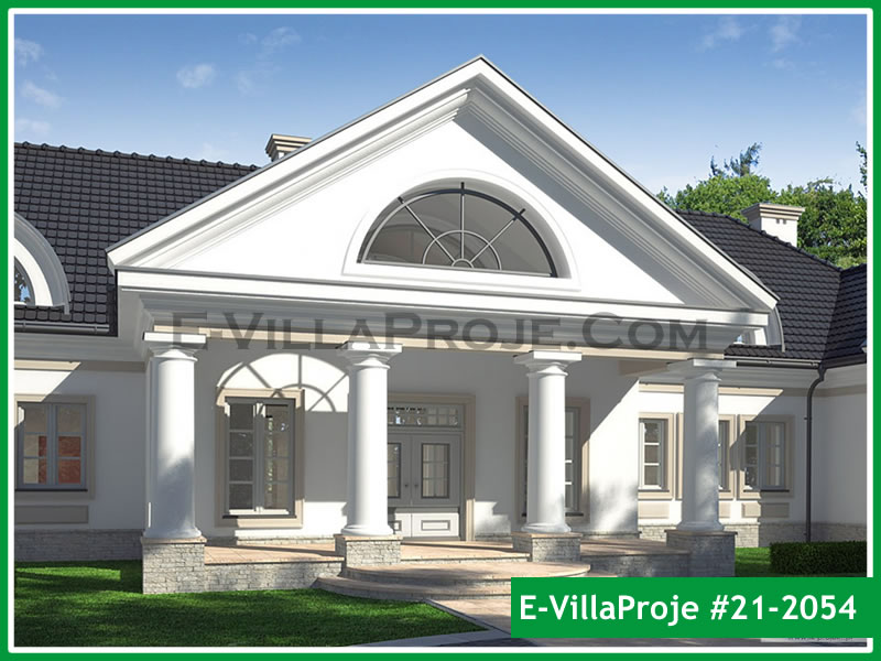 Ev Villa Proje #21 – 2054 Ev Villa Projesi Model Detayları