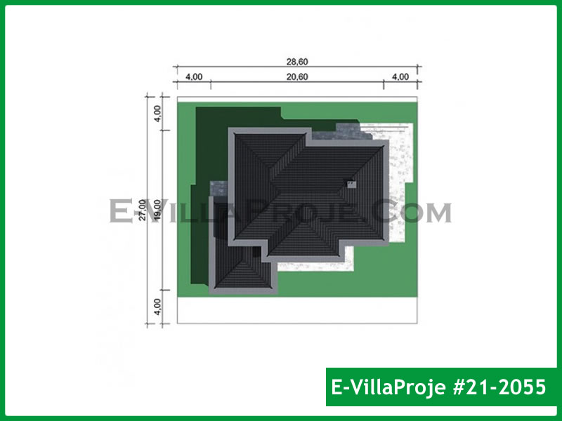 Ev Villa Proje #21 – 2055 Ev Villa Projesi Model Detayları
