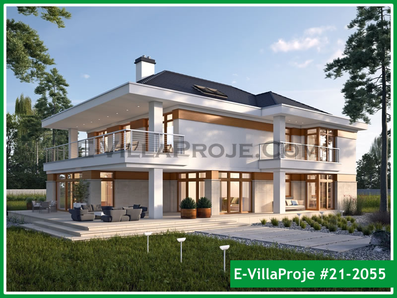 Ev Villa Proje #21 – 2055 Ev Villa Projesi Model Detayları