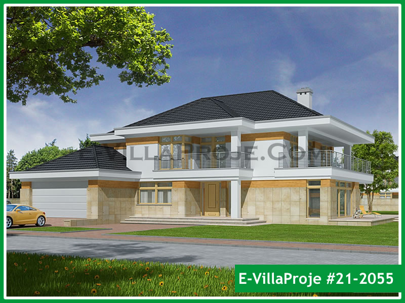 Ev Villa Proje #21 – 2055 Ev Villa Projesi Model Detayları