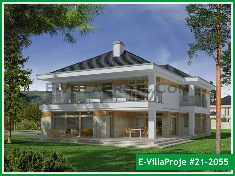 Ev Villa Proje #21 – 2055 Ev Villa Projesi Model Detayları
