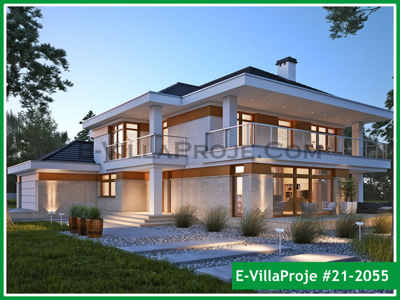 Ev Villa Proje #21 – 2055 Ev Villa Projesi Model Detayları