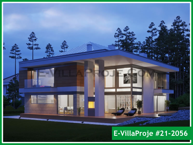 Ev Villa Proje #21 – 2056 Ev Villa Projesi Model Detayları