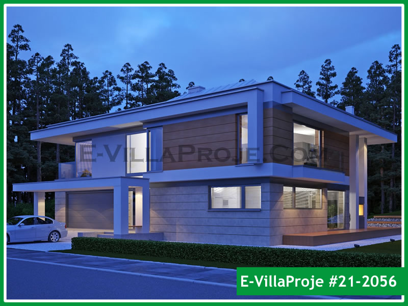 Ev Villa Proje #21 – 2056 Ev Villa Projesi Model Detayları