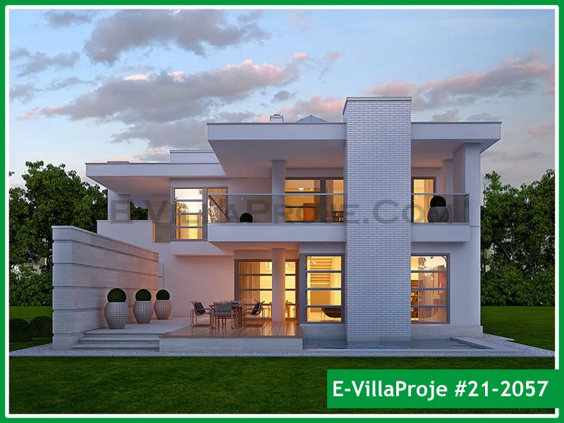 Ev Villa Proje #21 – 2057 Villa Proje Detayları