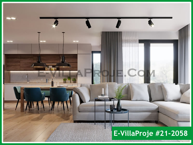 Ev Villa Proje #21 – 2058 Ev Villa Projesi Model Detayları