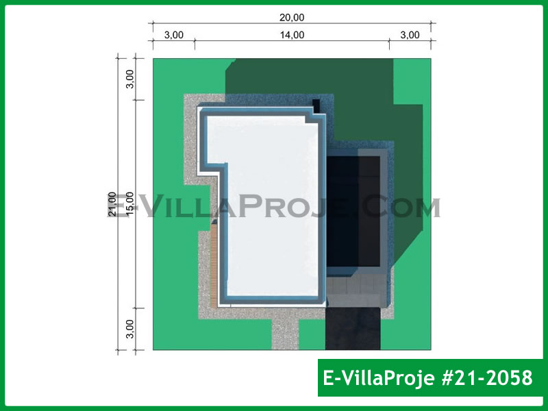 Ev Villa Proje #21 – 2058 Ev Villa Projesi Model Detayları