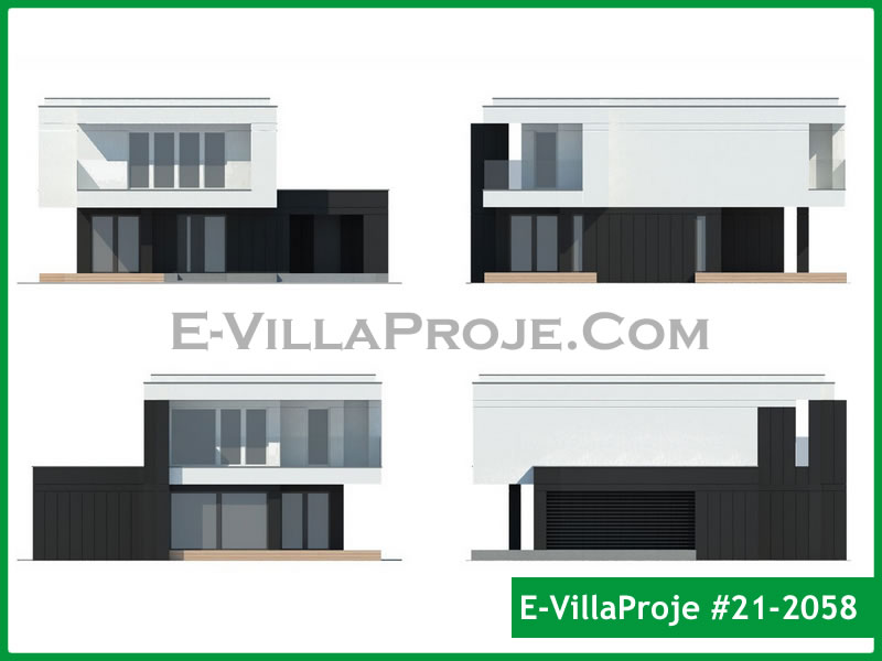 Ev Villa Proje #21 – 2058 Ev Villa Projesi Model Detayları