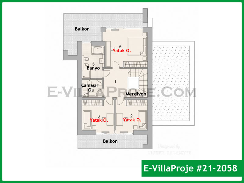 Ev Villa Proje #21 – 2058 Ev Villa Projesi Model Detayları