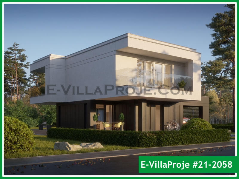 Ev Villa Proje #21 – 2058 Ev Villa Projesi Model Detayları