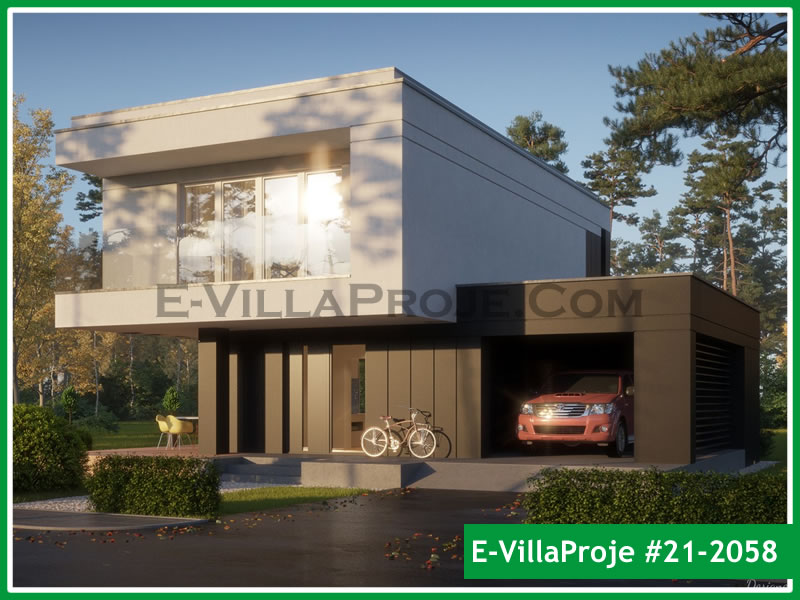 Ev Villa Proje #21 – 2058 Ev Villa Projesi Model Detayları