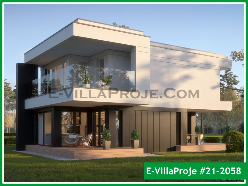 Ev Villa Proje #21 – 2058 Ev Villa Projesi Model Detayları