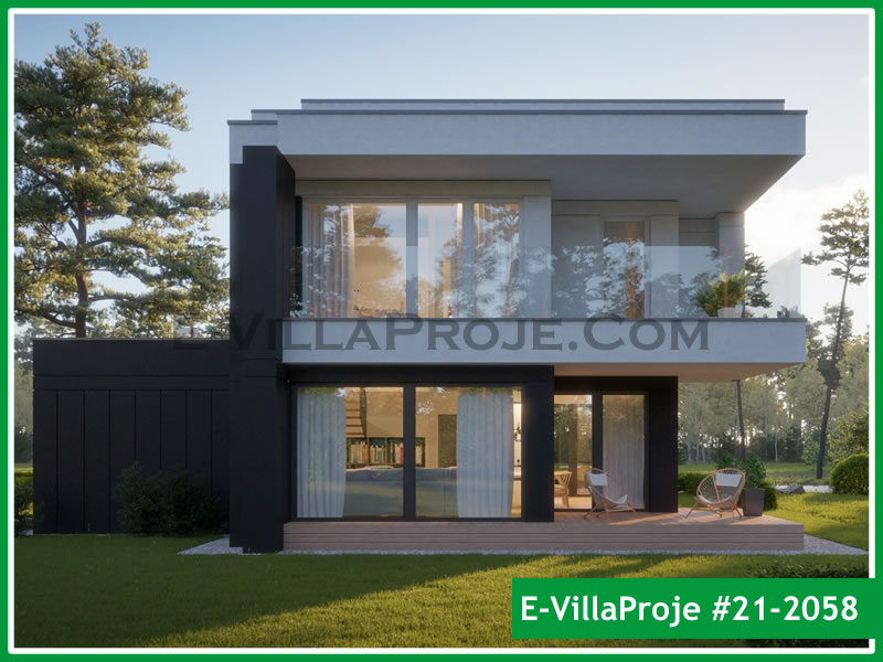 Ev Villa Proje #21 – 2058 Ev Villa Projesi Model Detayları