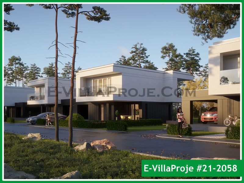 Ev Villa Proje #21 – 2058 Ev Villa Projesi Model Detayları