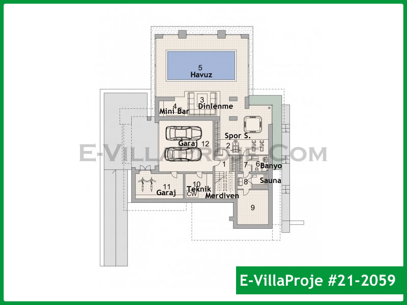 Ev Villa Proje #21 – 2059 Proje Detayı