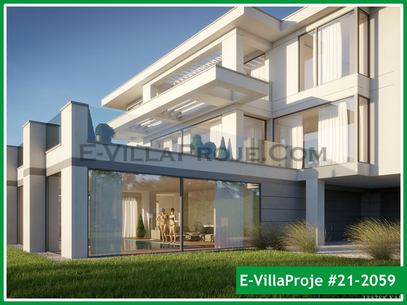 Ev Villa Proje #21 – 2059 Ev Villa Projesi Model Detayları
