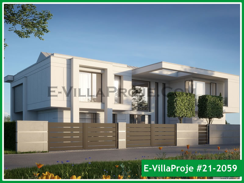 Ev Villa Proje #21 – 2059 Ev Villa Projesi Model Detayları