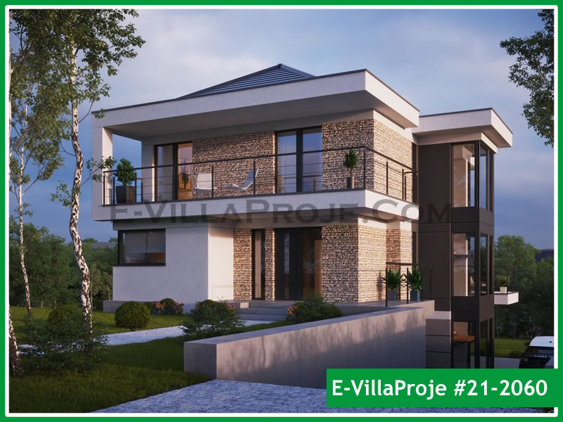 Ev Villa Proje #21 – 2060 Ev Villa Projesi Model Detayları