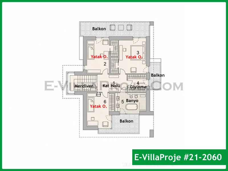 Ev Villa Proje #21 – 2060 Ev Villa Projesi Model Detayları