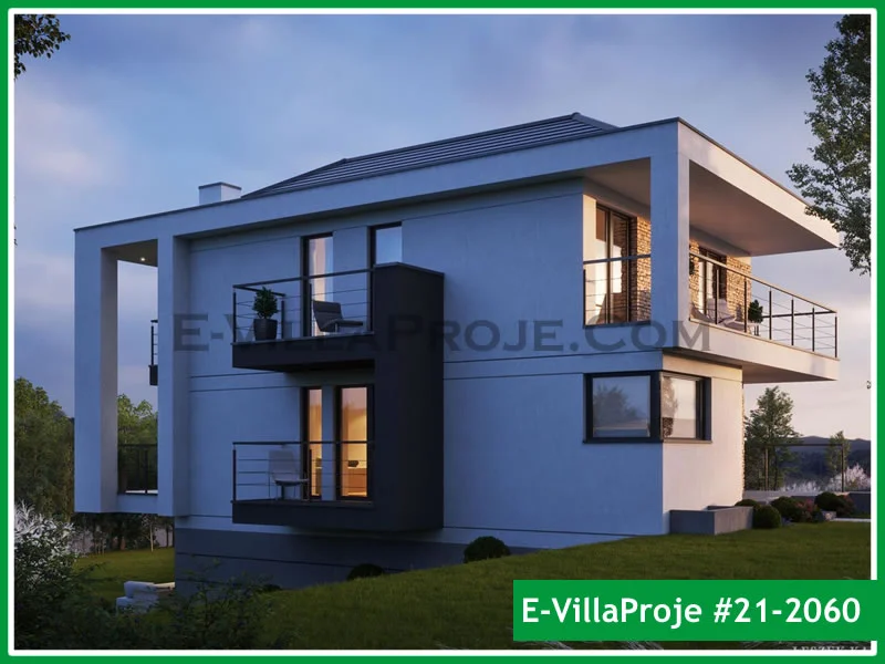 Ev Villa Proje #21 – 2060 Ev Villa Projesi Model Detayları