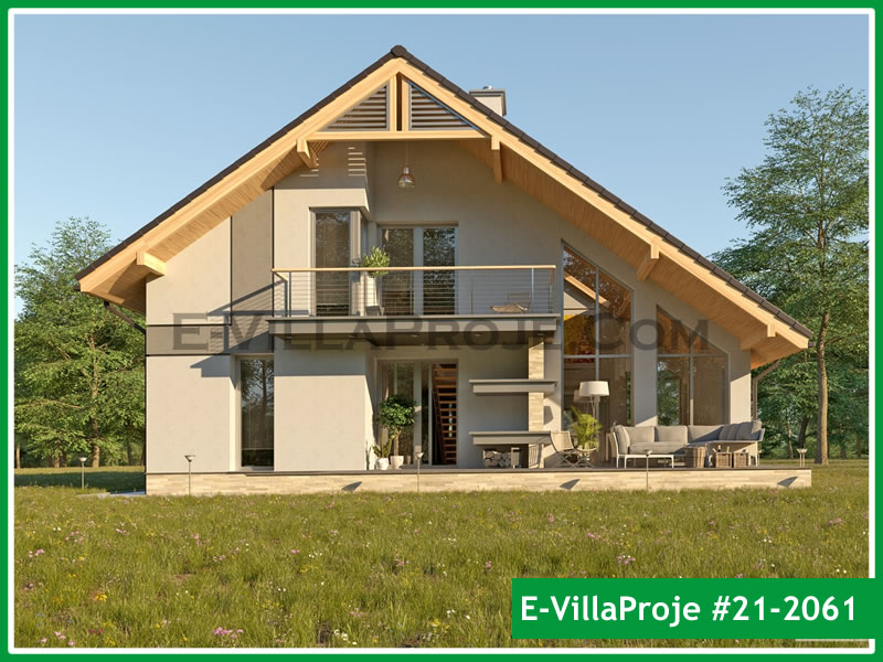 Ev Villa Proje #21 – 2061 Ev Villa Projesi Model Detayları