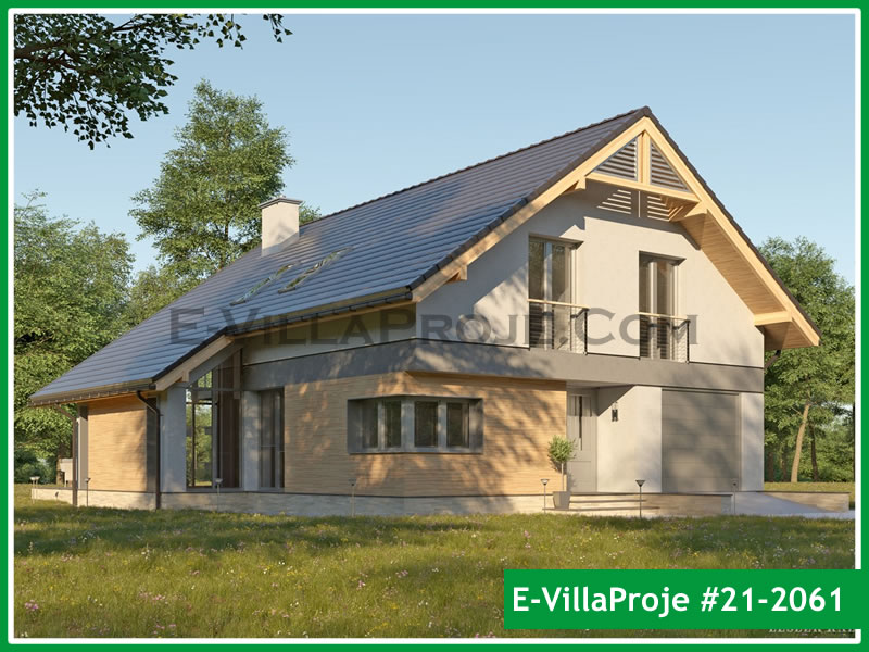 Ev Villa Proje #21 – 2061 Ev Villa Projesi Model Detayları