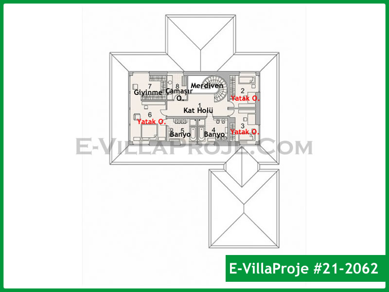 Ev Villa Proje #21 – 2062 Ev Villa Projesi Model Detayları