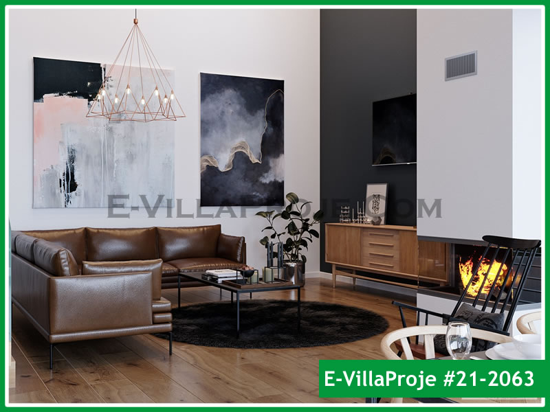 Ev Villa Proje #21 – 2063 Ev Villa Projesi Model Detayları