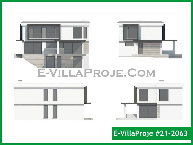Ev Villa Proje #21 – 2063 Ev Villa Projesi Model Detayları