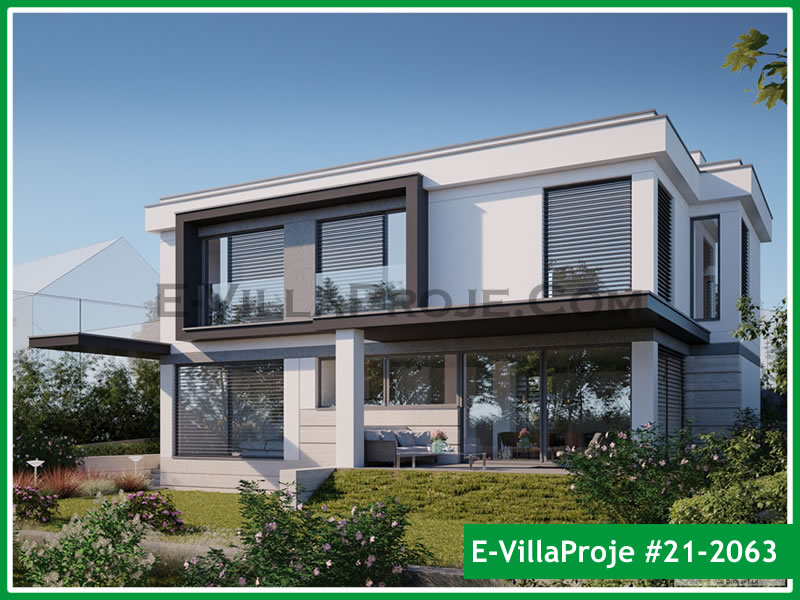 Ev Villa Proje #21 – 2063 Ev Villa Projesi Model Detayları