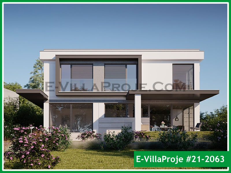 Ev Villa Proje #21 – 2063 Ev Villa Projesi Model Detayları